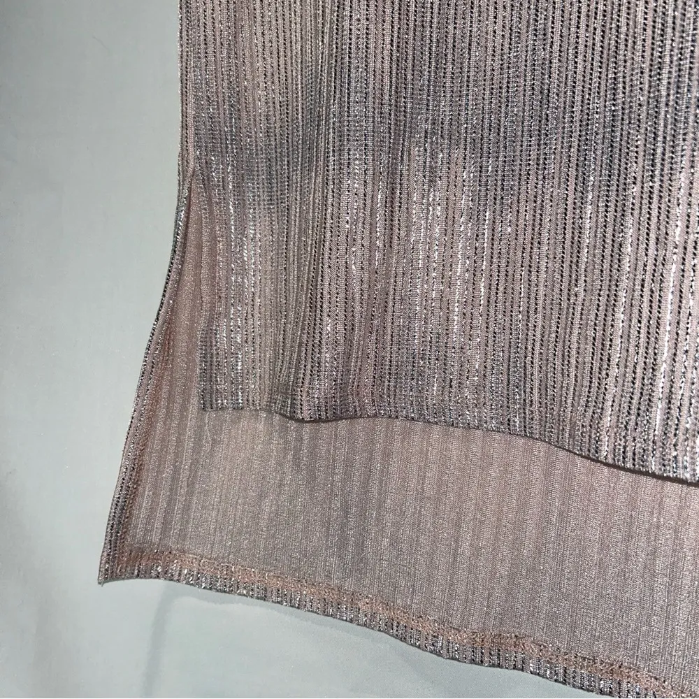 Carmela Pink/Silver Top Women’s Small - Image 4