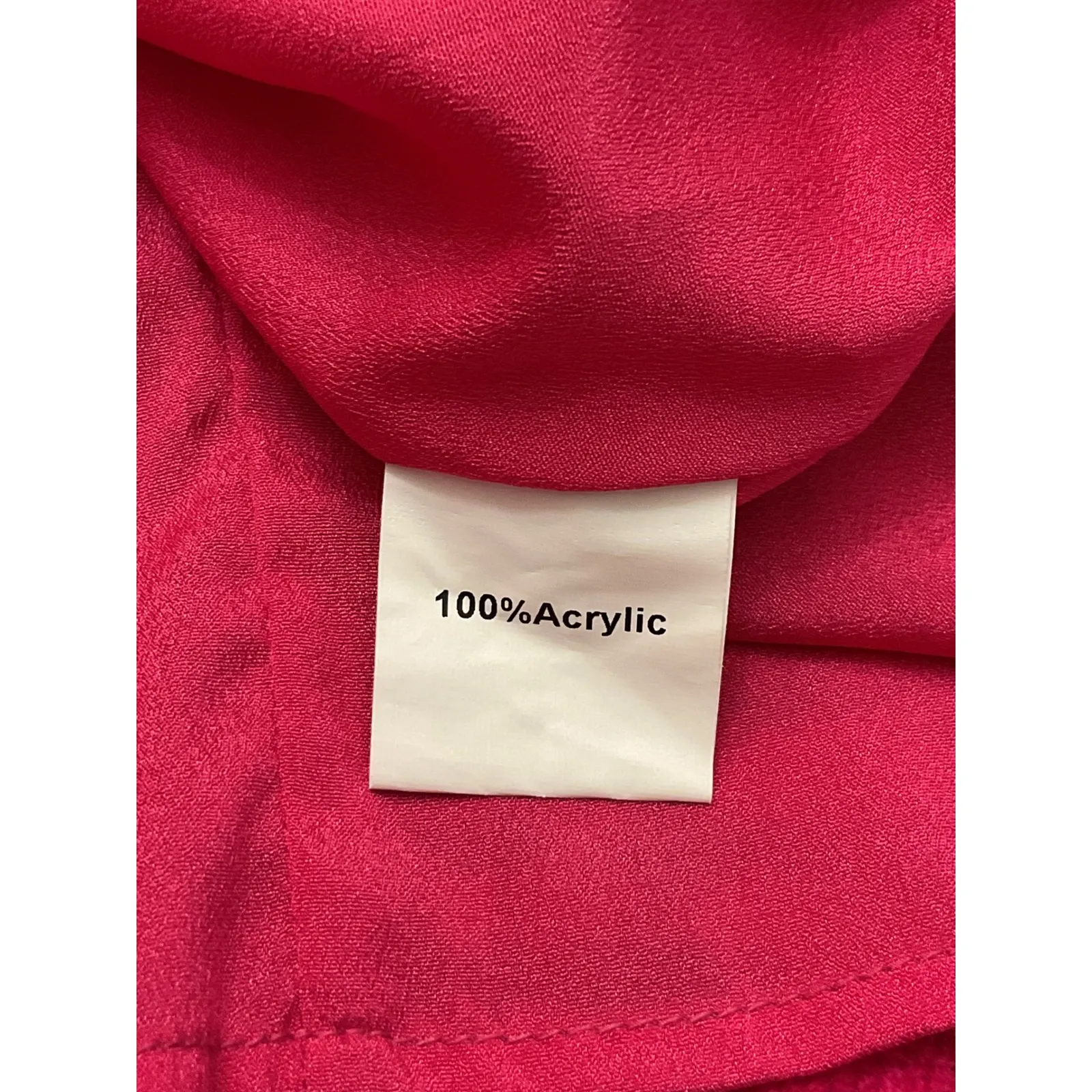 Chic Plaid Puff Sleeve Square Neck Mini Dress Women's Size M Pink Size M - Image 8