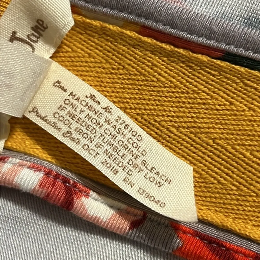 Matilda Jane size small daydream believer dress long sleeve grey floral design - Image 6