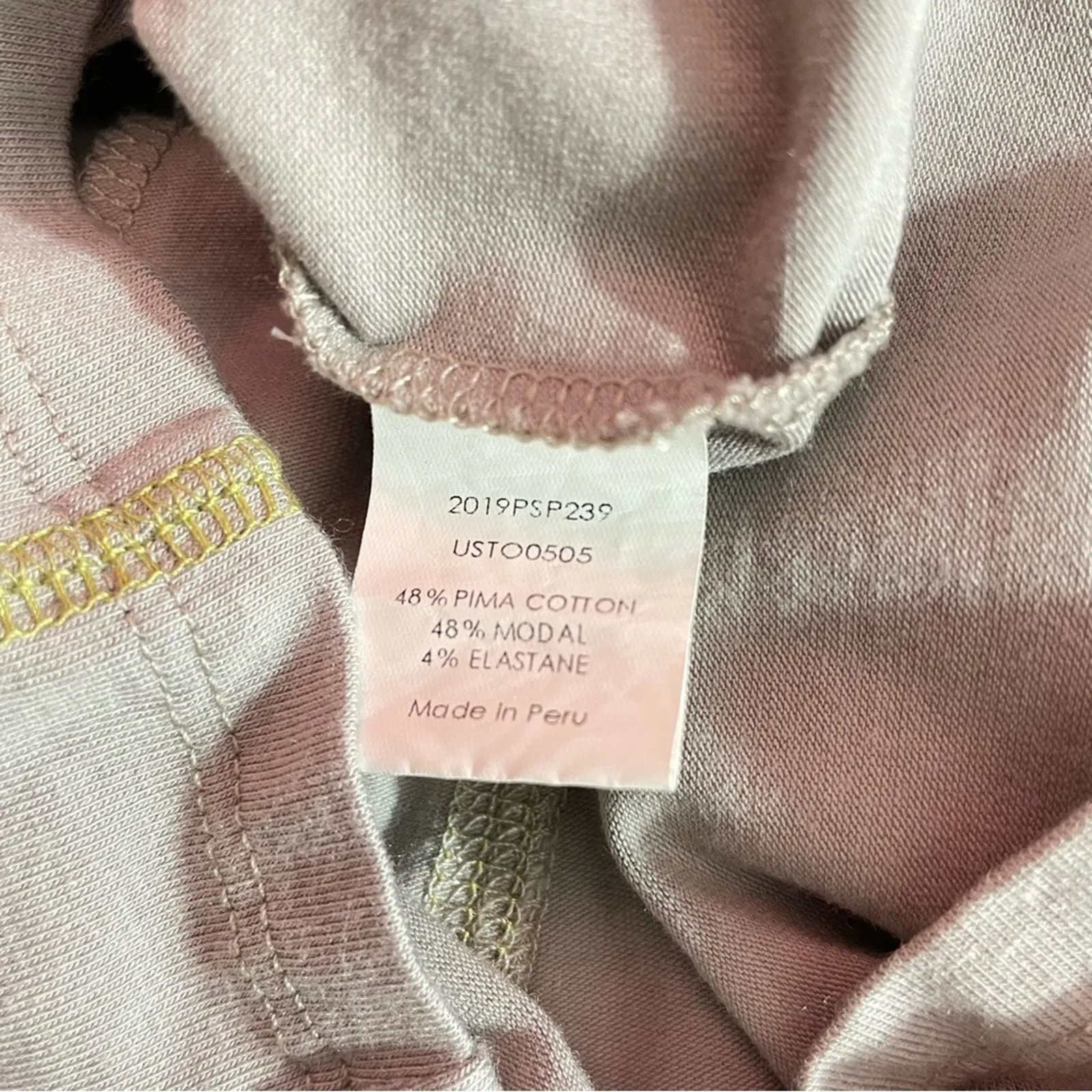 Universal Standard Eris Ash Gray Contrast Stitch Mock Neck shirt top XS 10 12 L - Image 9