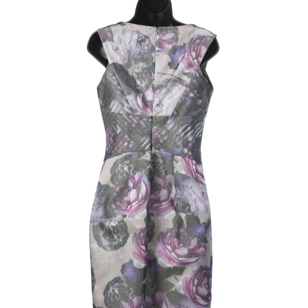 Pamella Roland Sleeveless Knee Length Dress Size 6 - Image 4