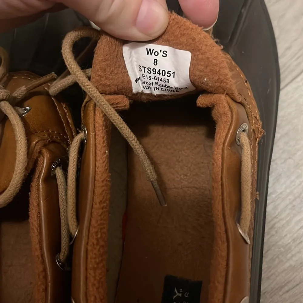 Sperry topsider duck boot clogs short slide on women’s 8 - Image 6