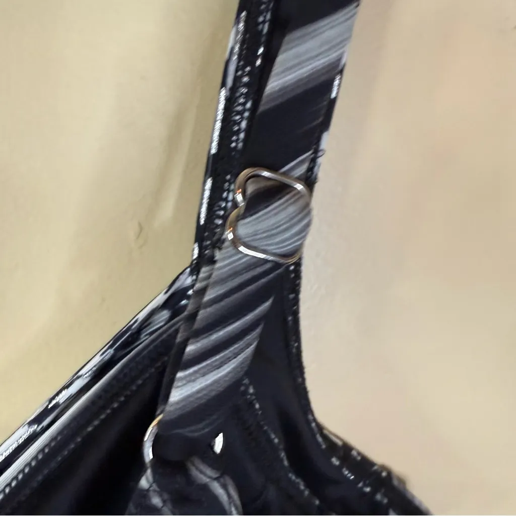 Miraclesuit Warp Speed Sanibel Size 16 One Piece Swimsuit, Black/White (6537463) - Image 7