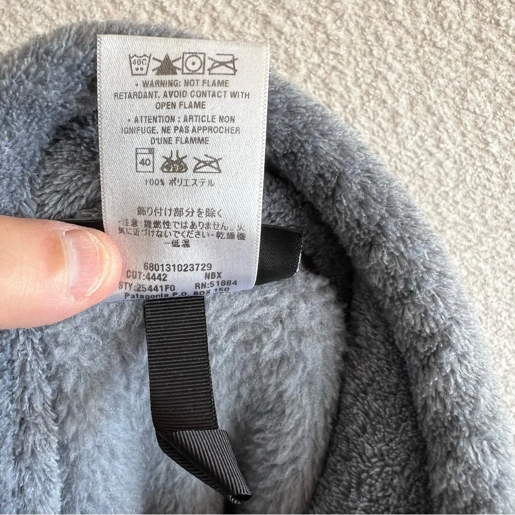 Patagonia Women’s Re-Tool‎ Snap-T Fleece Pullover Gray Size Large - Image 13