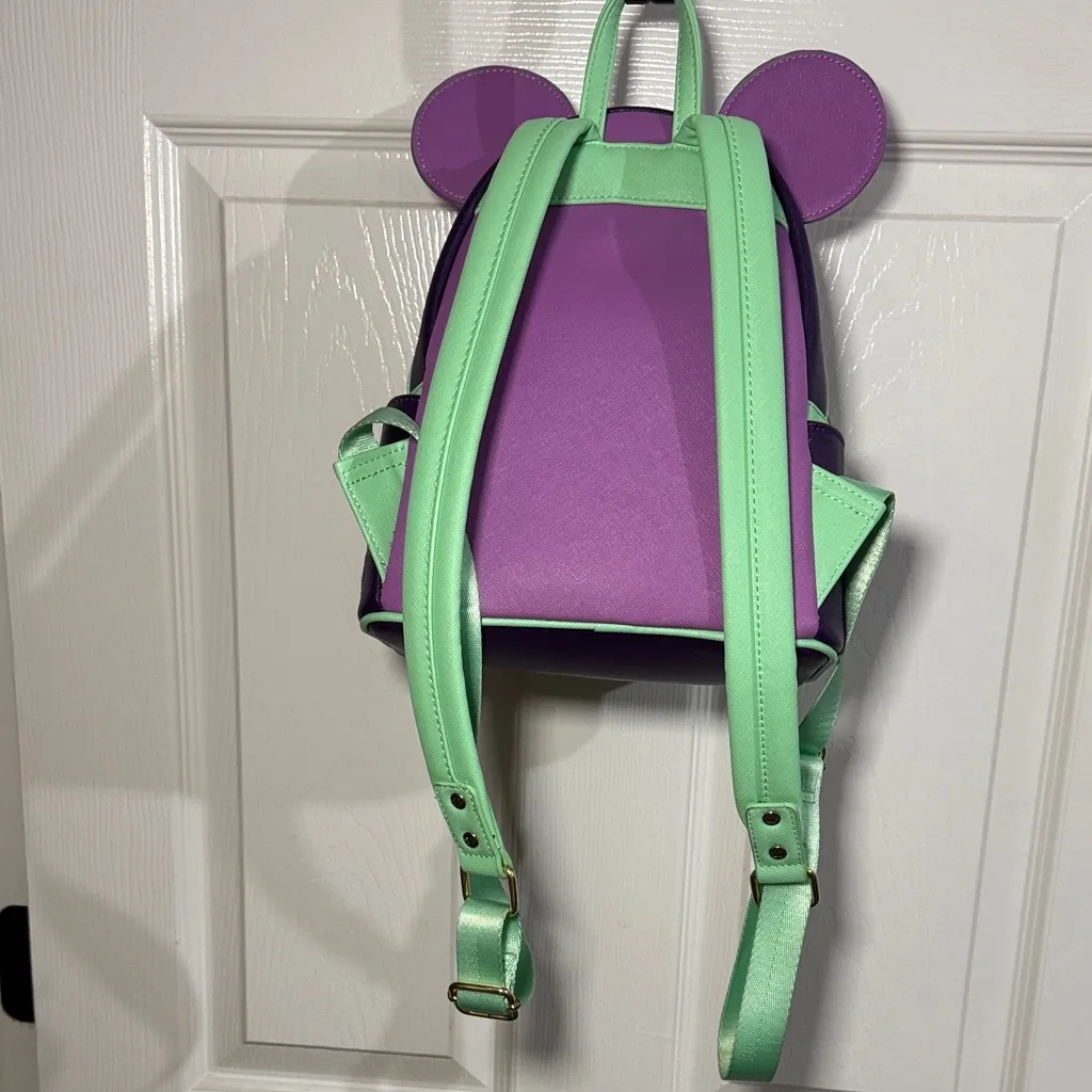 Loungefly Mickey Mouse: The Main Attraction Mad Tea Party Mini Backpack - Image 5