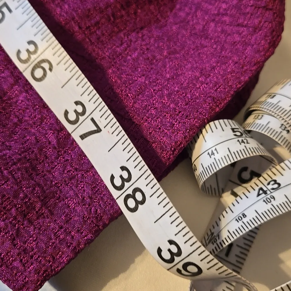 Black Halo Square Neckline Textured Sheath Dress with Slit Women's size 8 - Image 16