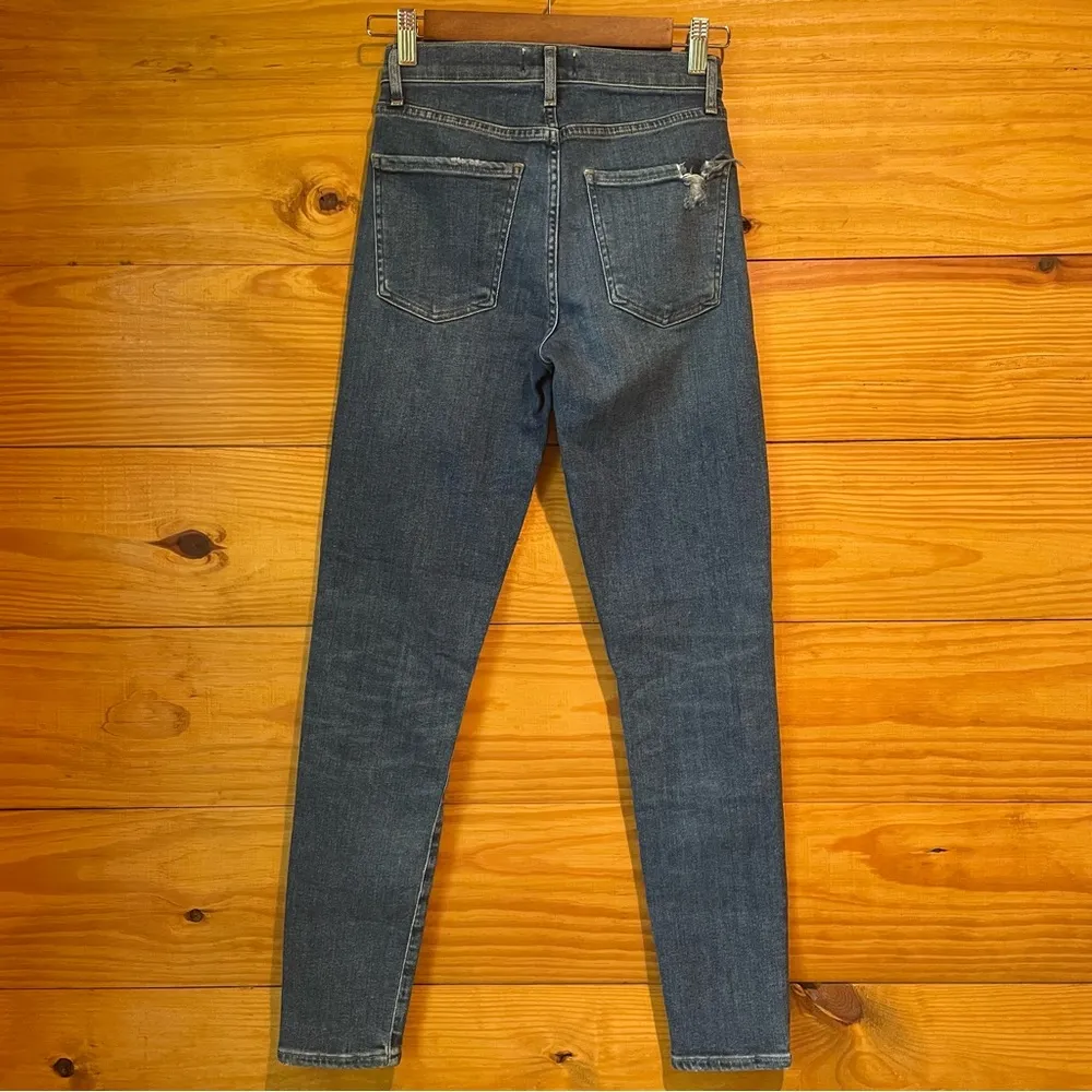 Sophie Mid Rise Ankle Skinny Jeans in Tame 25 - Image 3