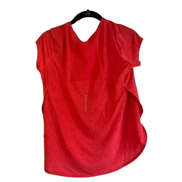 Red Athletic‎ Sleeveless Performance Top with Workout Training Tank B27 - Image 3