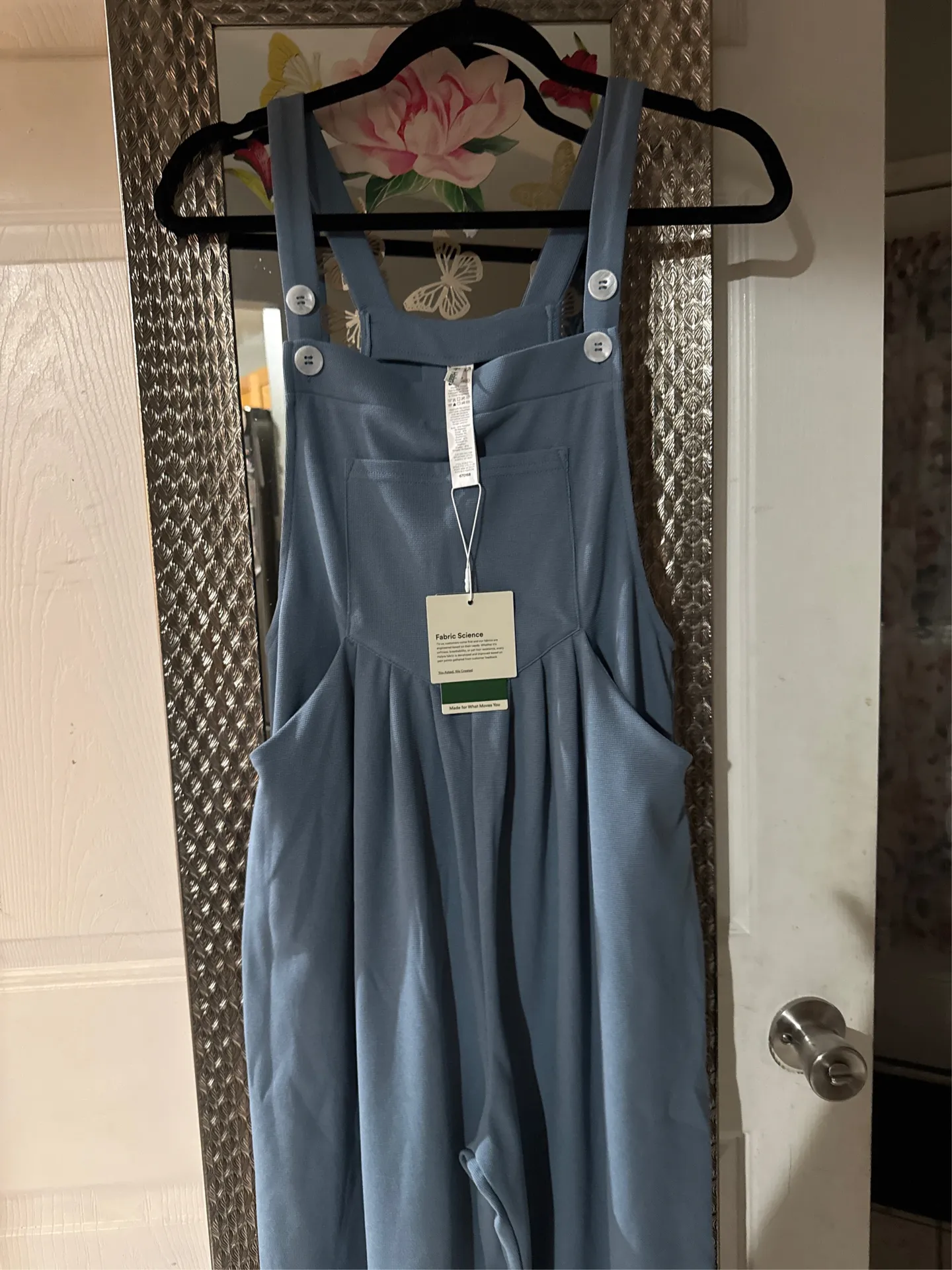 Halara Waffle Overalls Adjustable Strap - Image 3