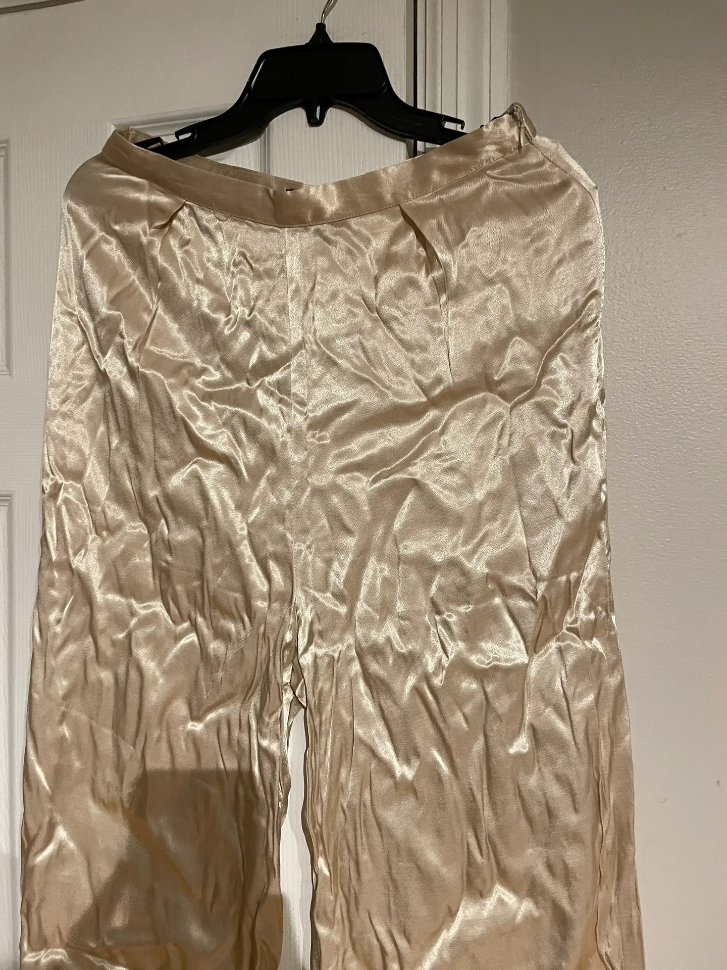 NWT  Champagne Palazzos Trousers evening mom high waist - Image 3
