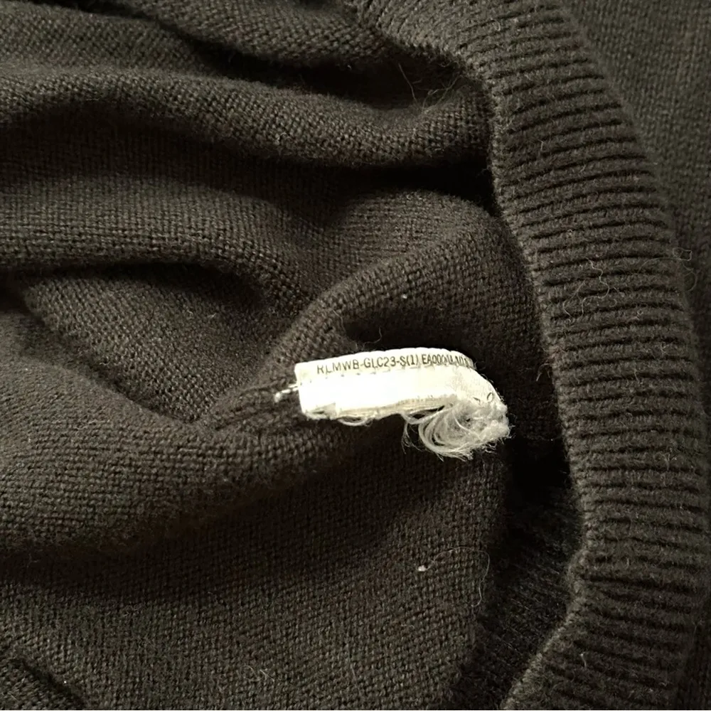 Lauren Ralph Lauren Women’s Size M Black Boatneck Silver Horse Bit Sweater - Image 6