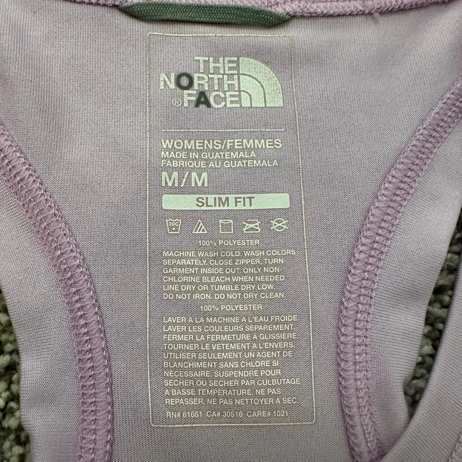 The North Face lilac purple slim fit racerback tank top size M - Image 6