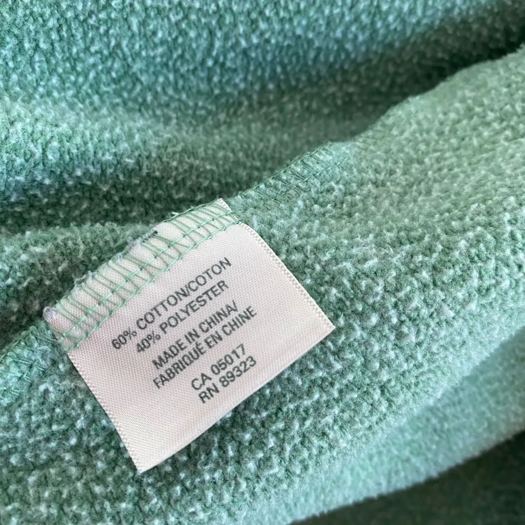 Roots Camp Green Parks & Rec Staff Full Zip Hoodie Size Medium - Image 8