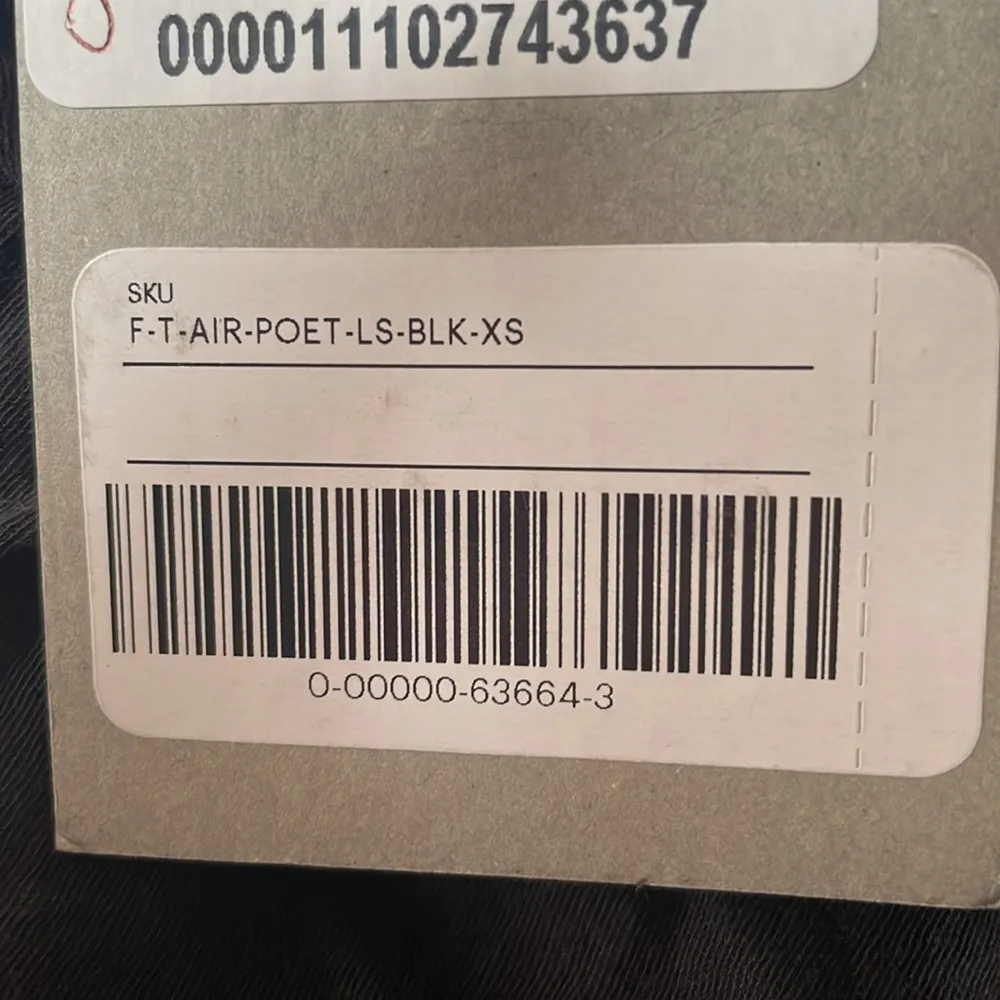 Everlane The Air Poet Tee Long Sleeve Shirt Black Size XSmall - Image 9