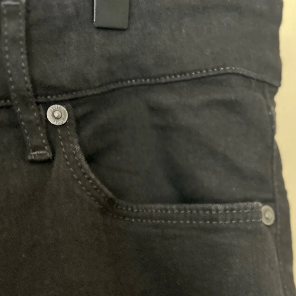 LOFT Plus Black Skinny Slim Jeans Size 16 Like New! - Image 3