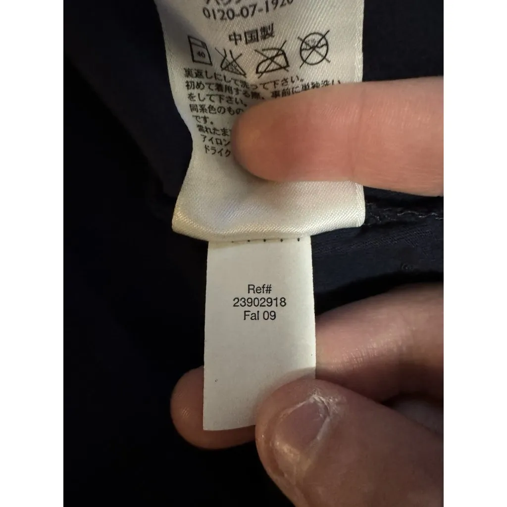 Eddie‎ Bauer Women V Neck Knit Tunic Top Size XXL Botanic Dark Navy Cotton NWT - Image 14