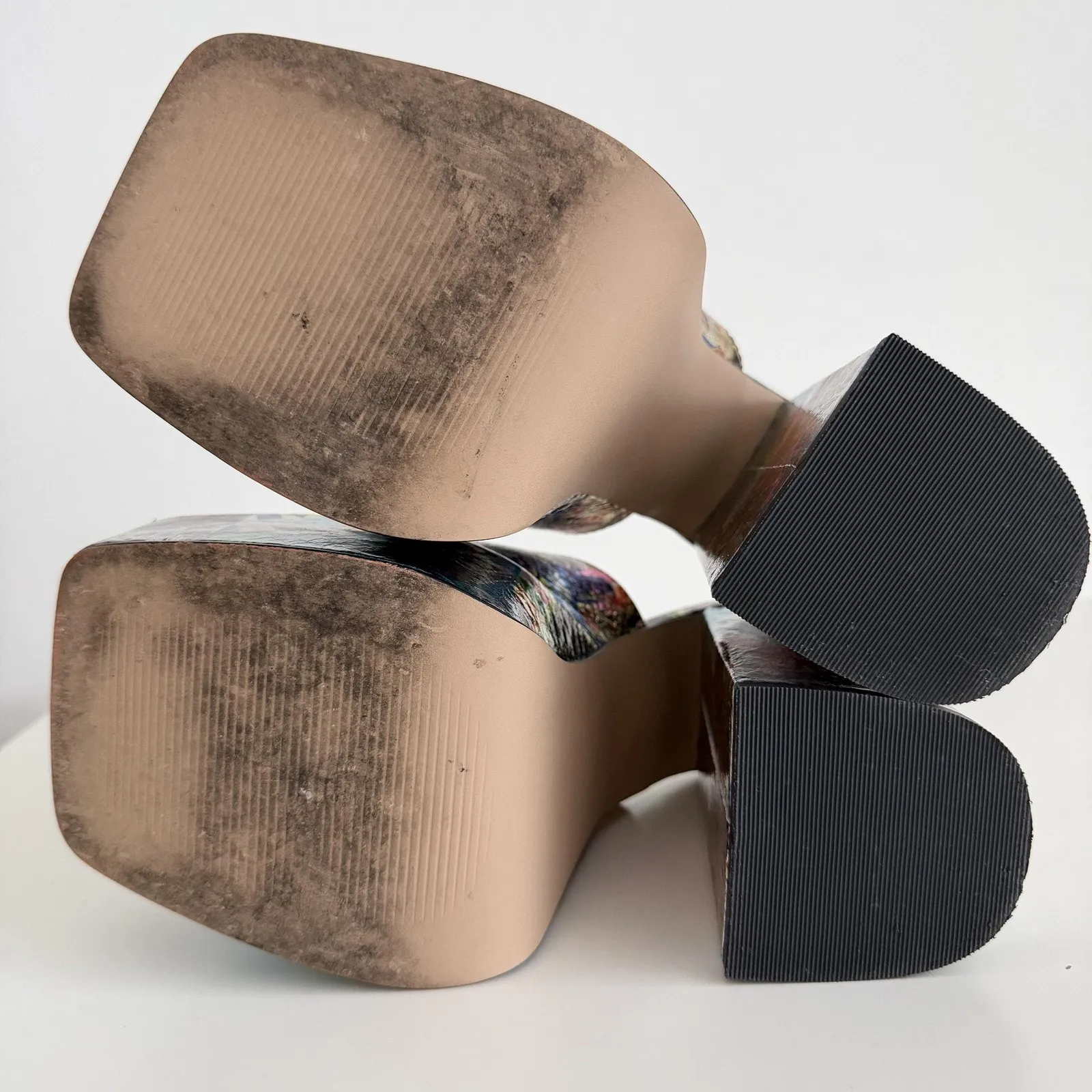 Steve Madden Trixie Shoes Womens 9 Graphic Y2K Chunky Platform Bratz 2000s - Image 13