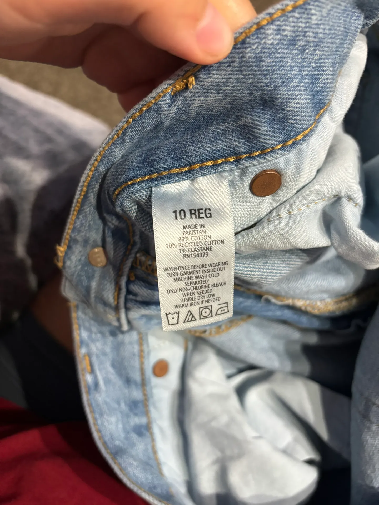 Aeropostale Ripped “Mom” Jeans - Image 3
