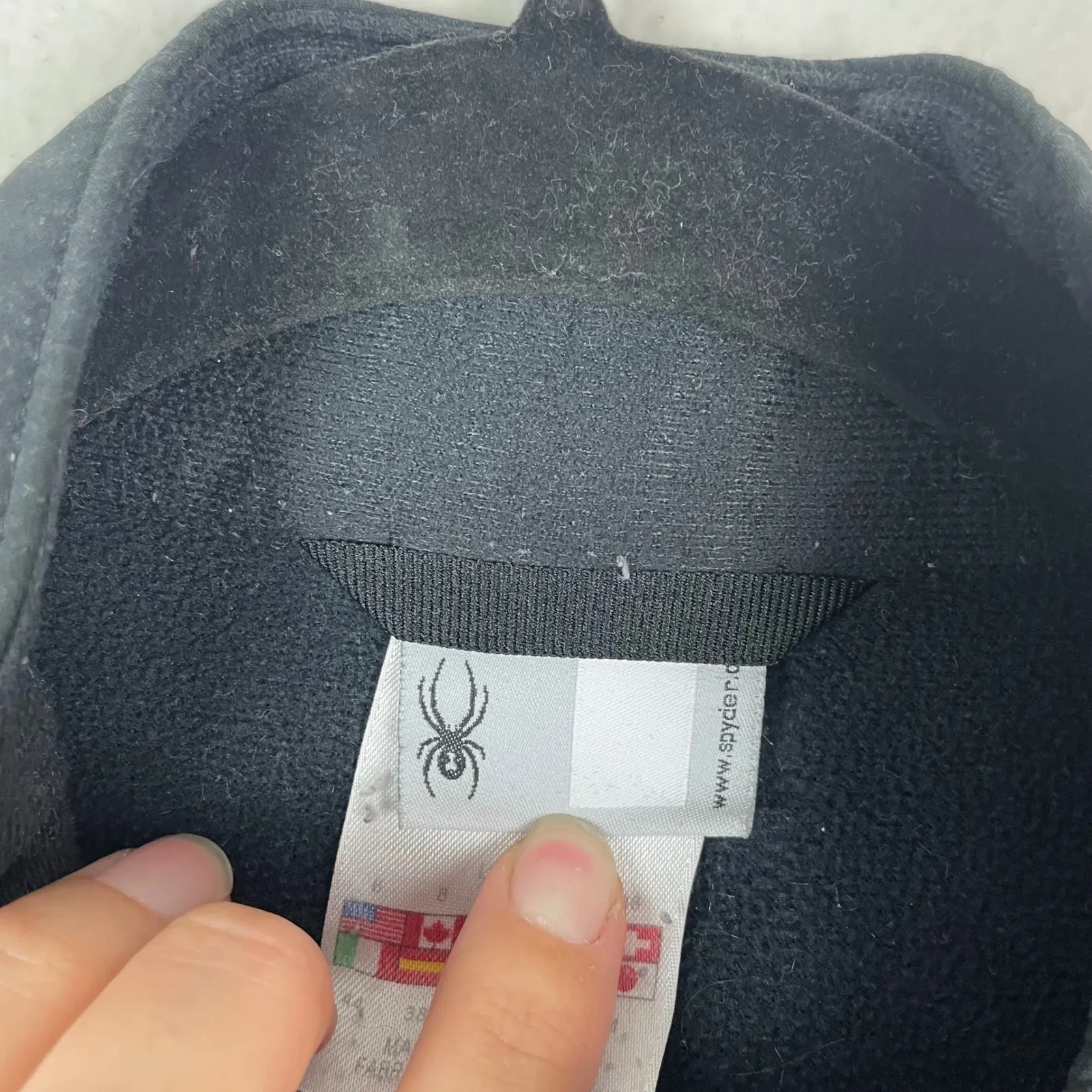 Spyder Black Softshell Jacket Women's Full Zip Embroidered Accent M Embroidered‎ - Image 5