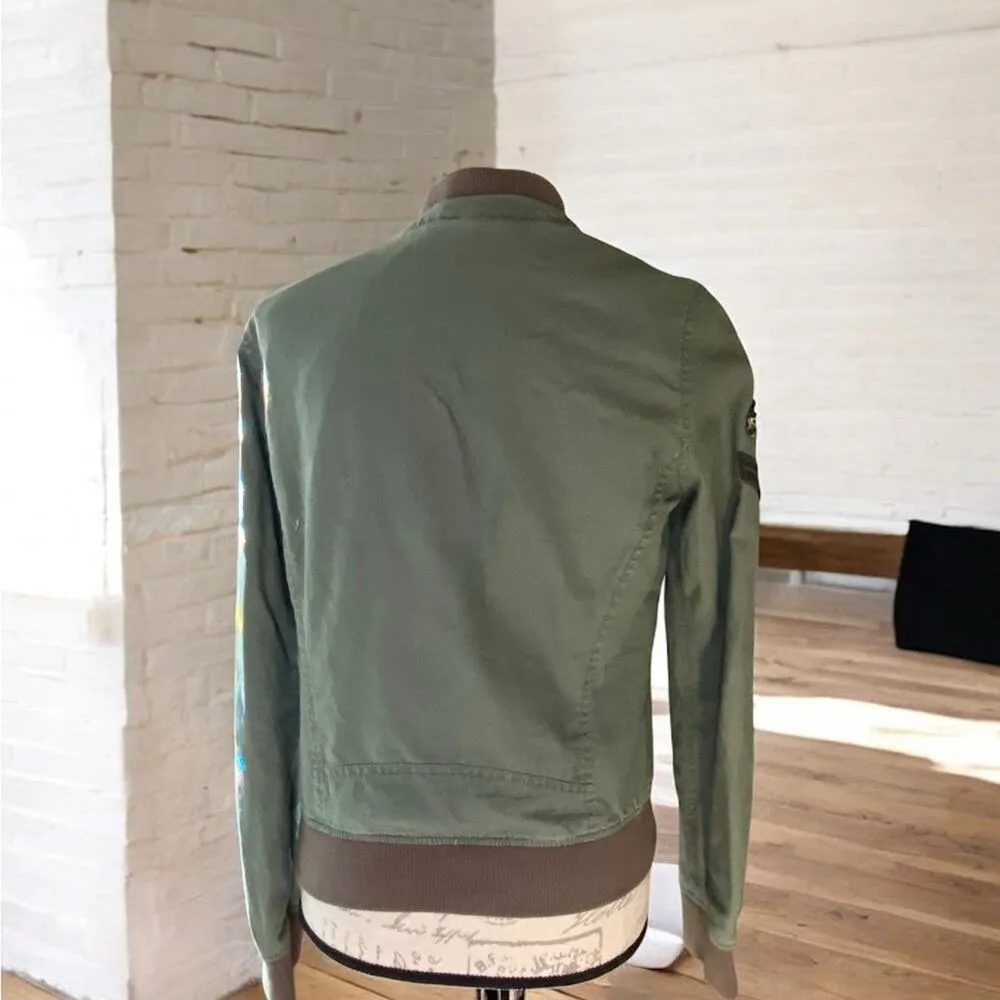 Bethany Mota  Army Jacket S - Image 3