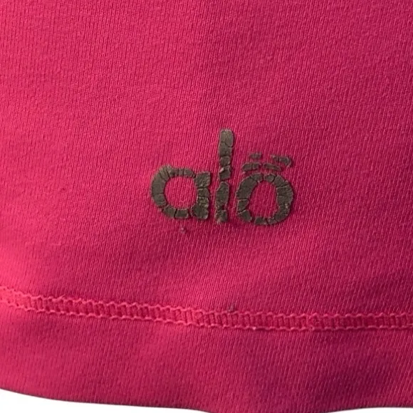 Alo Pink & Purple Tank with Shelf Bra - Image 8