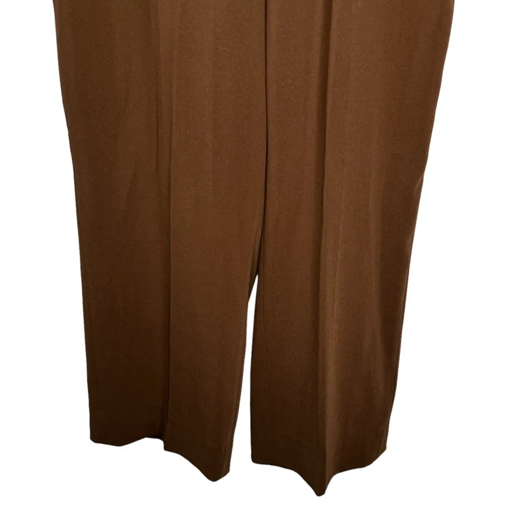 Vintage Kasper Brown Polyester Pantsuit‎ - Image 9