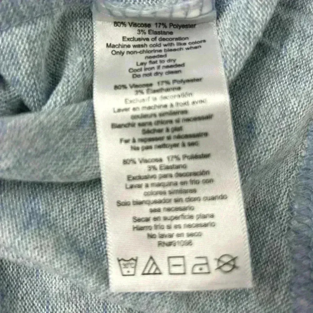 Boxercraft Women's Cowl Neck Pullover Sweatshirt blue Gray Size M Long Sleeve - Image 9