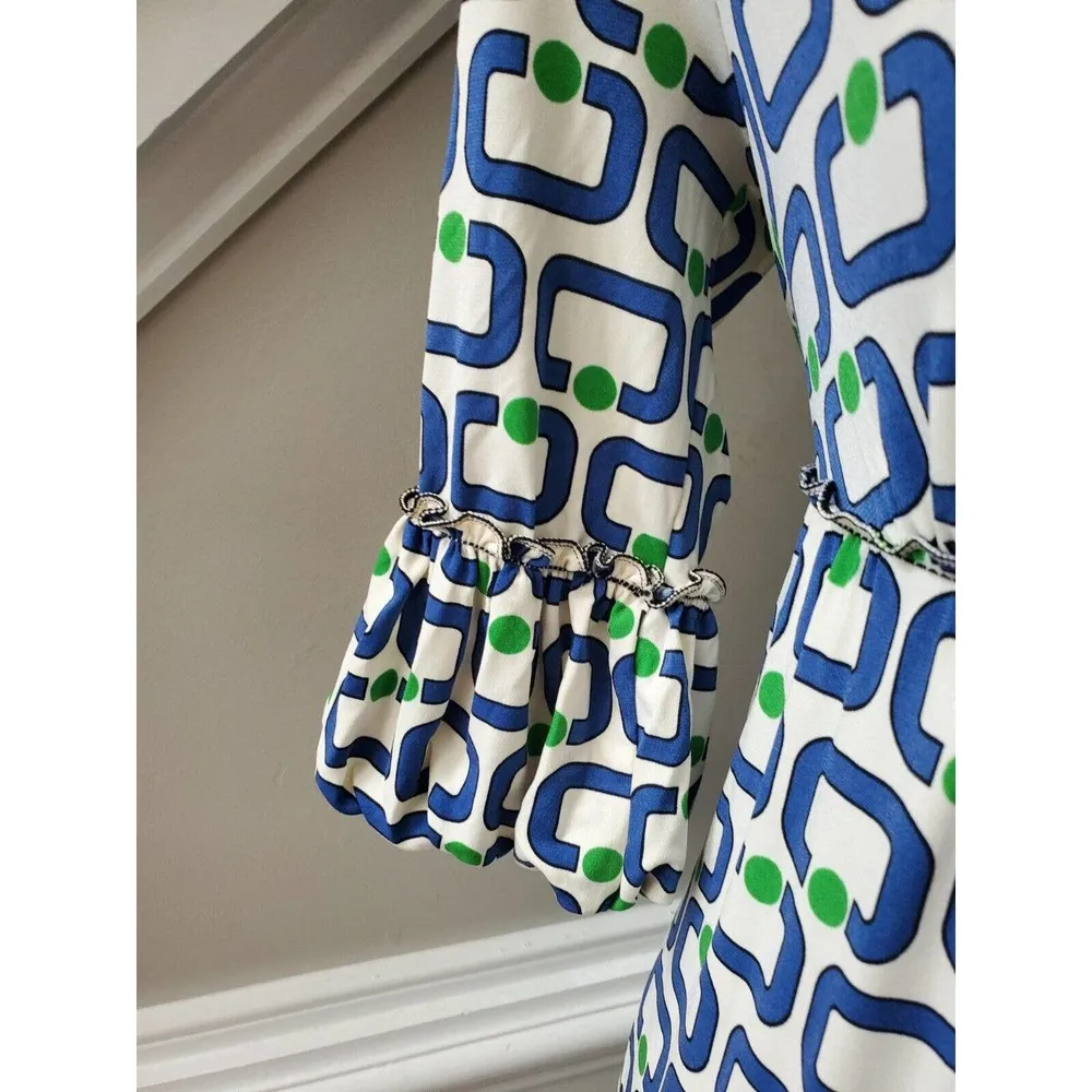 Sophie Max Women's Polyester Round Neck Long Sleeve Knee Length Dress Size Small - Image 5