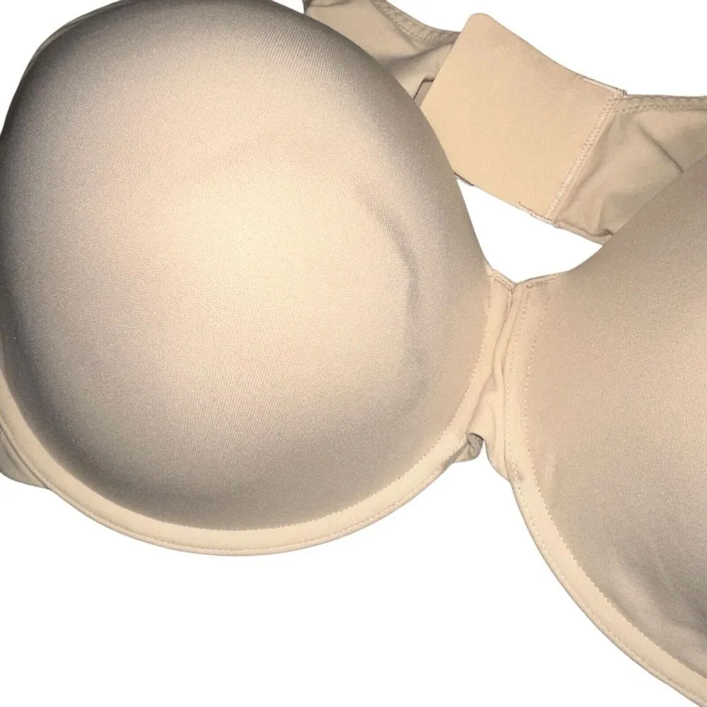 Skims Womens Beige SAND New Fits Everybody T-Shirt Bra Sz 44D - Image 2