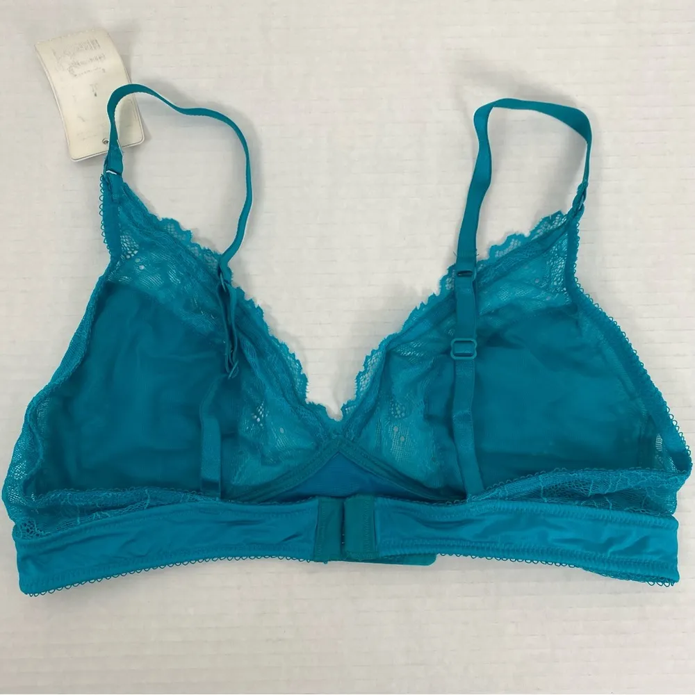 b.tempt'd by Wacoal b.gorgeous Bralette Bra 910236  Tile Blue Size 36 - Image 5