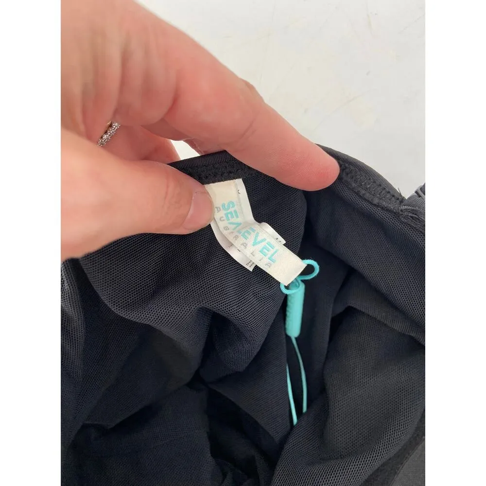 Sea Level Australia Eco Essentials Twist Front Multifit Black One Piece Swimsuit Size 6 - Image 7