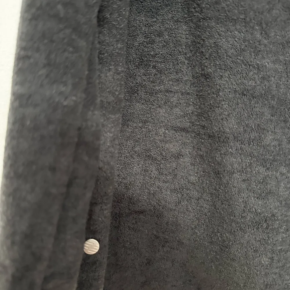 Zella black terry cloth hoodie maternity hoodie size small minimalist - Image 4