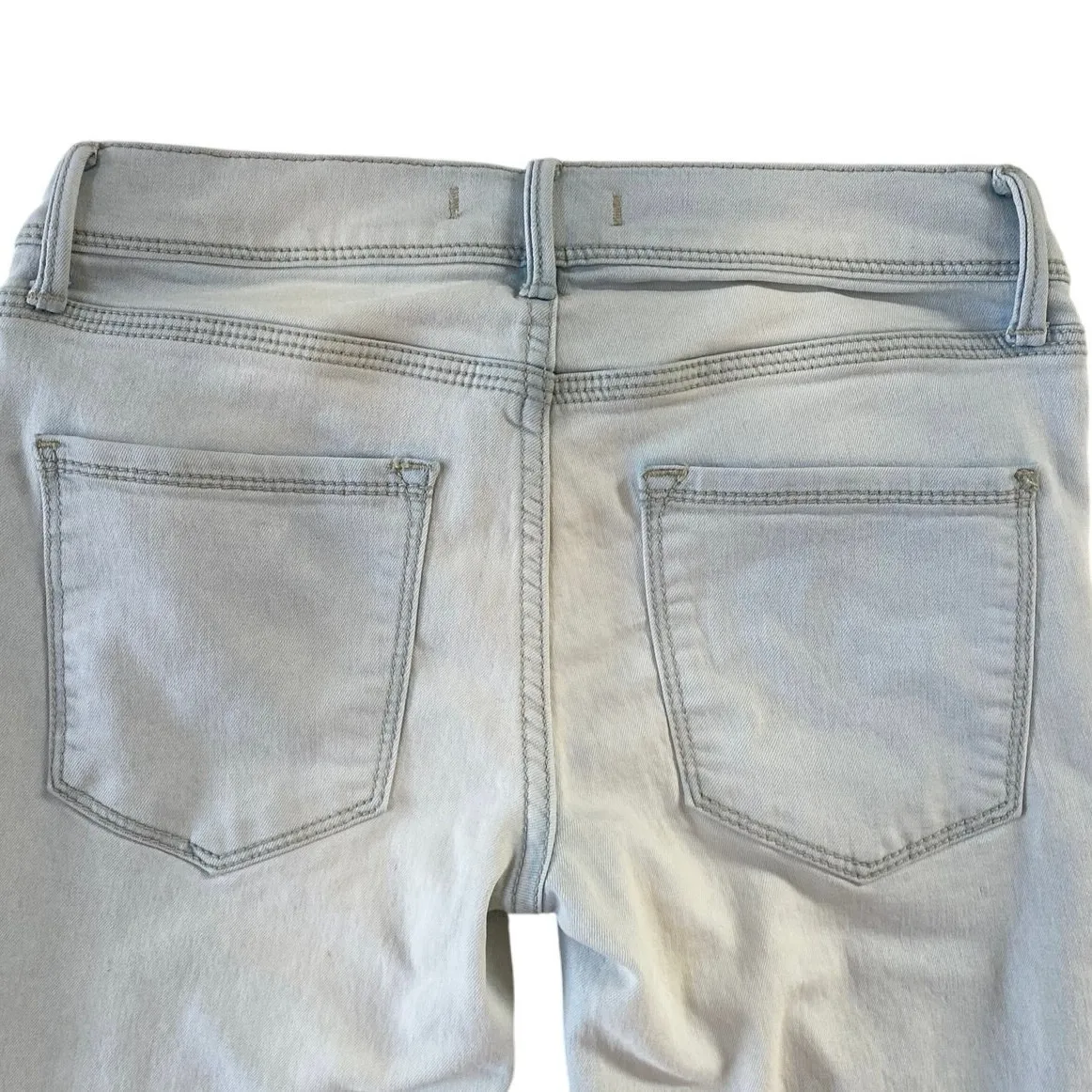 FP Movement Free People Skinny‎ Jeans Light Wash Cropped - Size 25 - Image 11