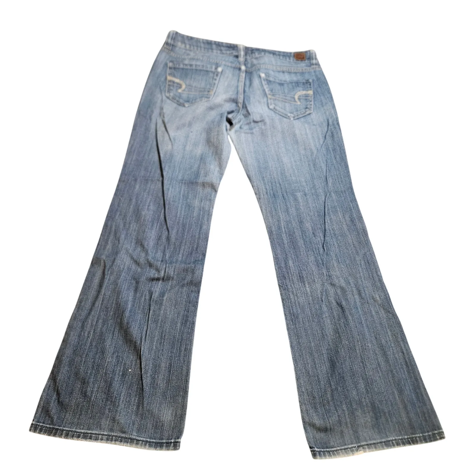 American Eagle Size 10 Regular Standard Blue Jeans Cotton - Image 2