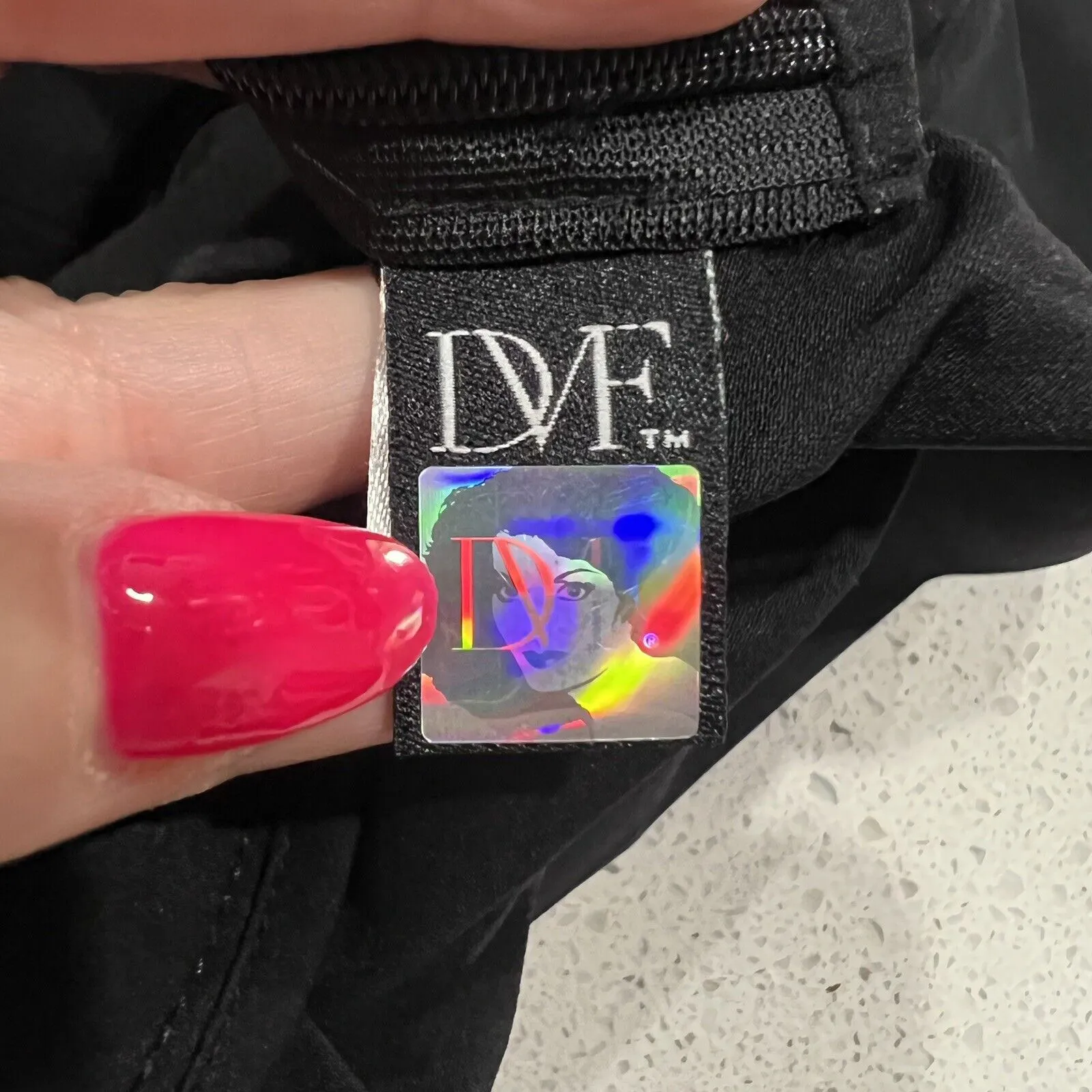 Diane Von Furstenberg Size 2 Skirt Ginsberg Mini Women’s Black Pockets Short DVF - Image 9