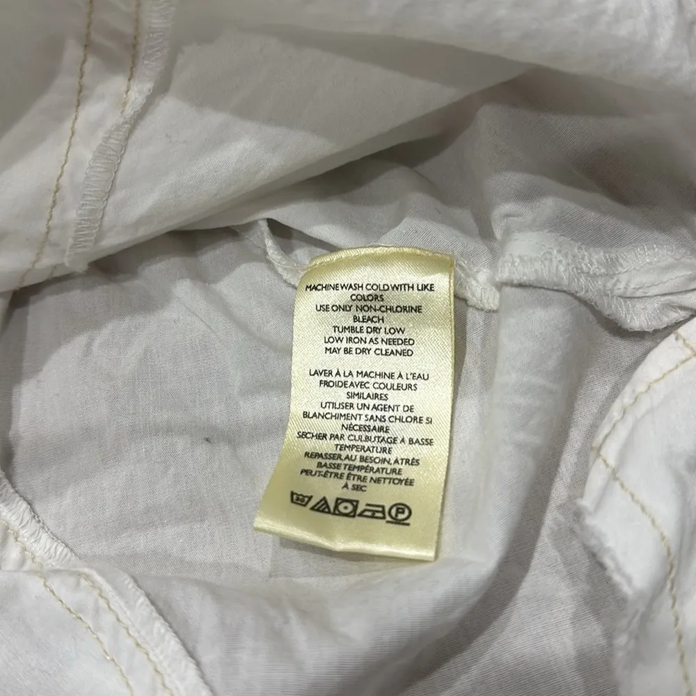 NWOT WE THE FREE Happy Hour Oversize Poplin Button-Up Shirt - Image 6