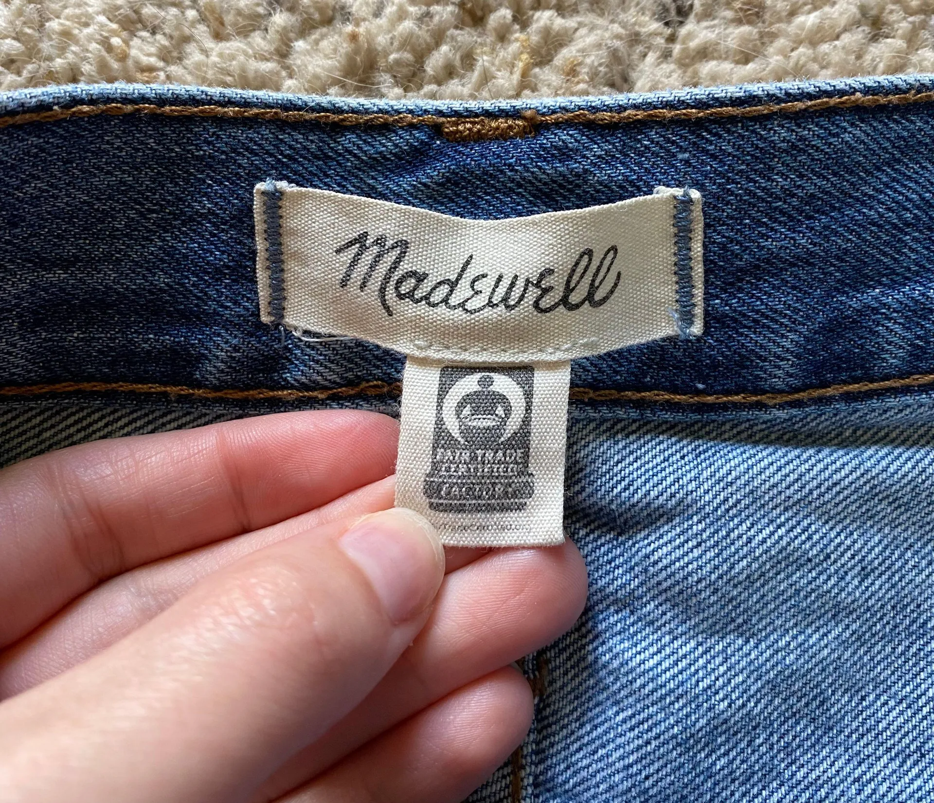 ‼️ Rigid Denim A-Line Mini Skirt‼️ - Image 5