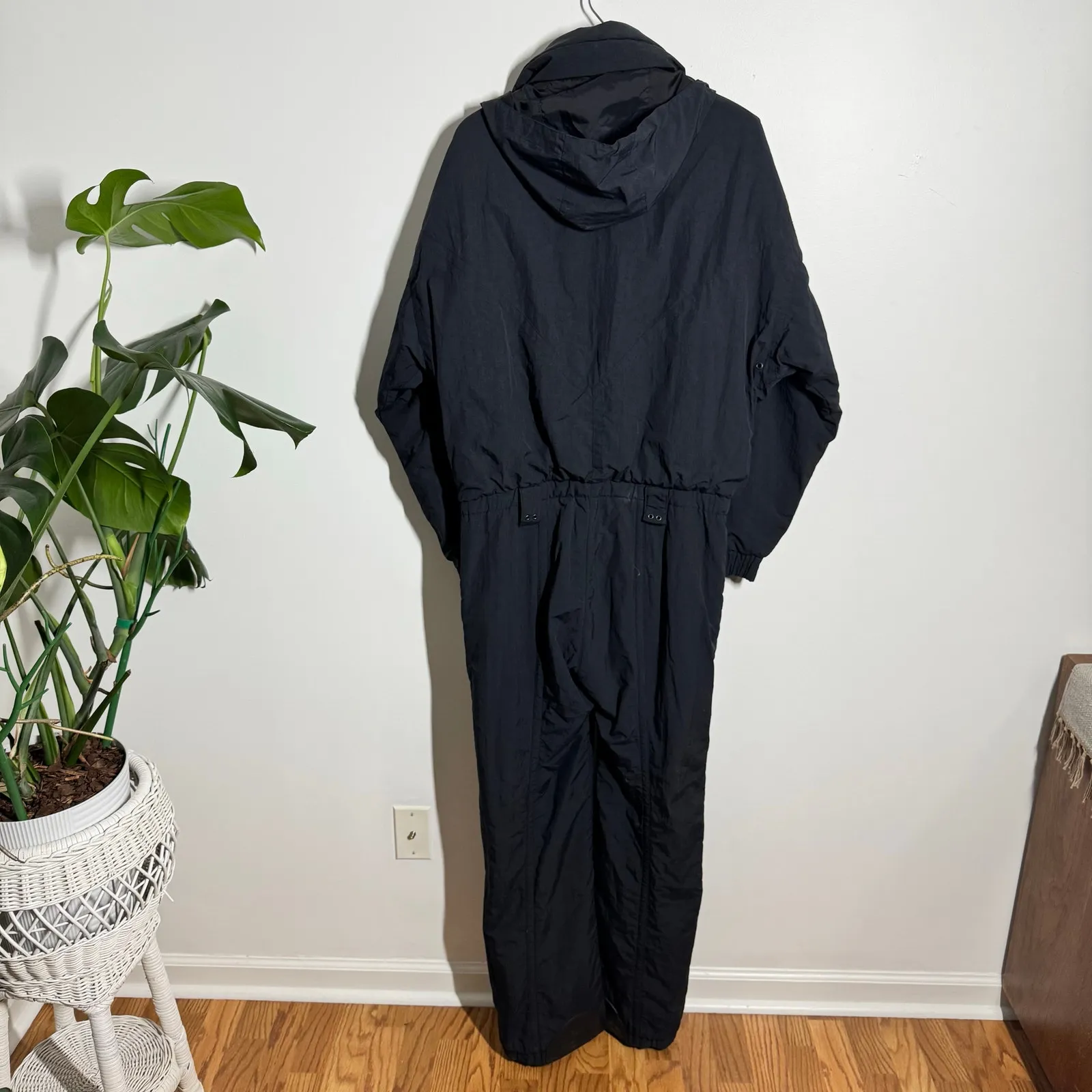 Kaelin Tech Ski Suite Women M Black Neon Pockets Vintage Retro 90s Sport Active Size M - Image 2