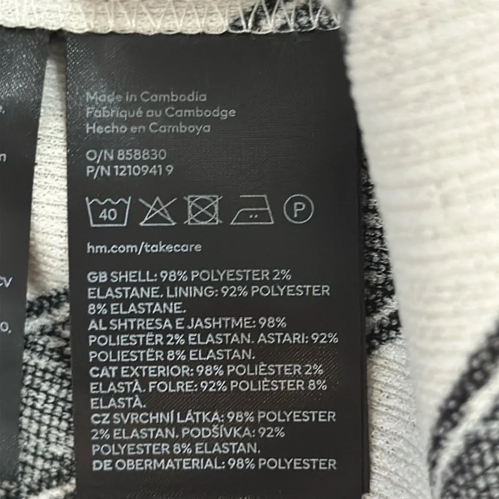 Striped Wrapover Sleeveless Dress Sz L - Image 10