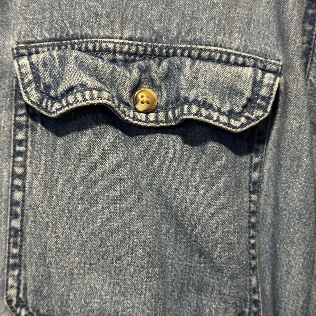 Northern Elements denim shirt size sp Blue - Image 5