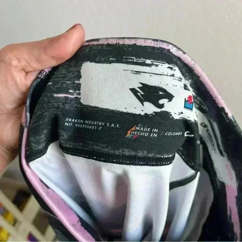 Drakon Colombian Workout‎ High Waisted Leggings for Women Compression Tight OS Black Size undefined - Image 15