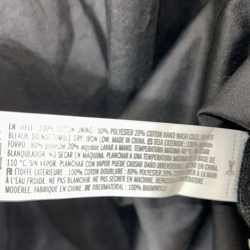 English Factory Black Pleated Shoulder Shirt Dress(Size Large) - Image 6