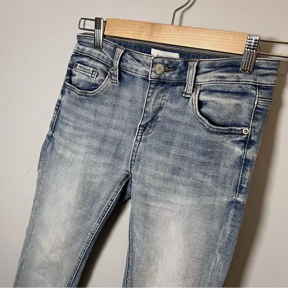 Pistola Arielle Skinny Jeans Womens 25 (size 2) No Pressure Wash Raw Frayed‎ Hem - Image 2