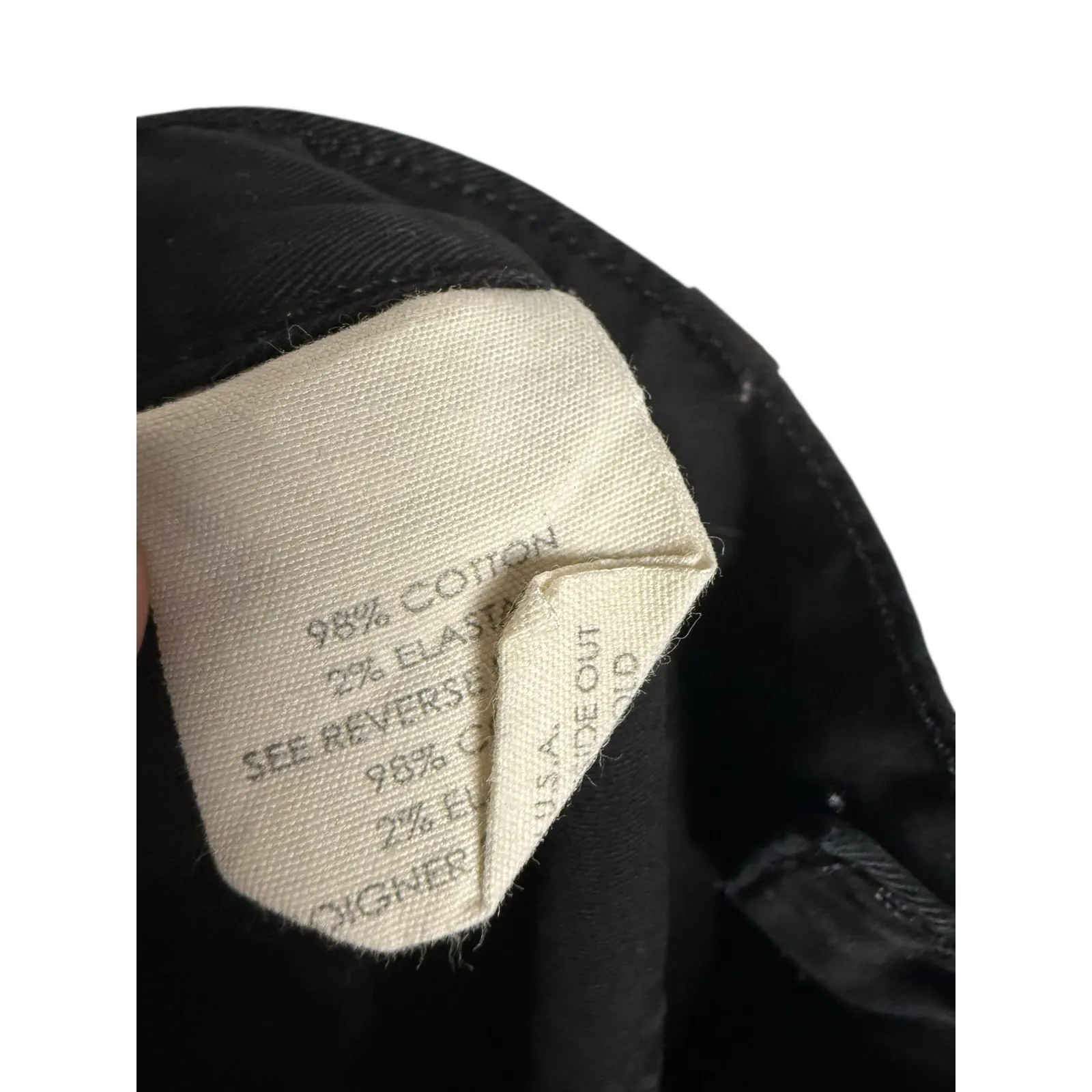 Elizabeth and James Oliver Black Low Rise Utility Slim Jogger Pants 25 - Image 8