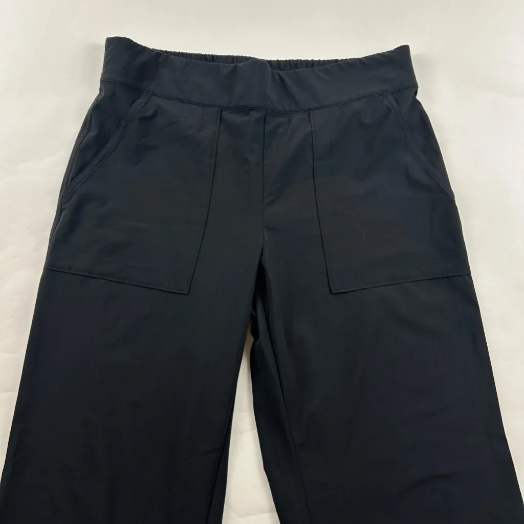 Athleta Black Lightweight Wide Leg Athletic Pant 10 - Image 2