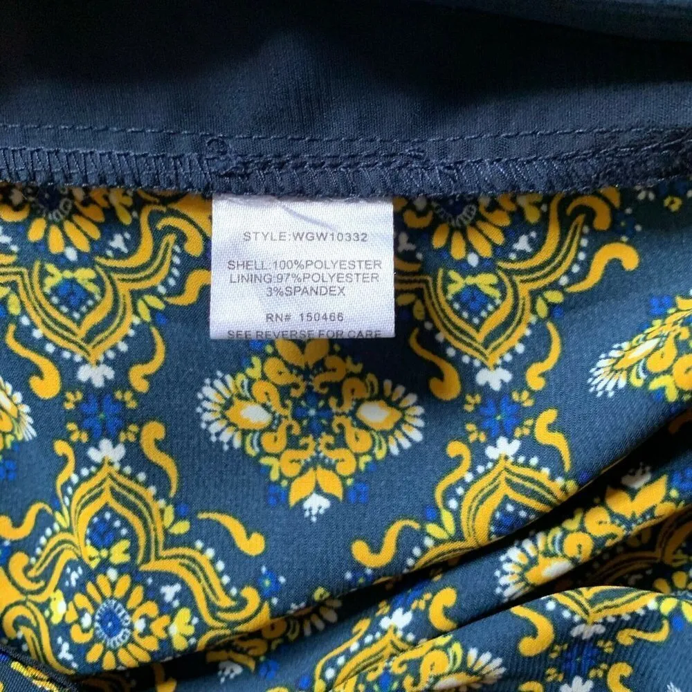 41 Hawthorn Stitch Fix Multi Color Paisley Blouse - Image 6