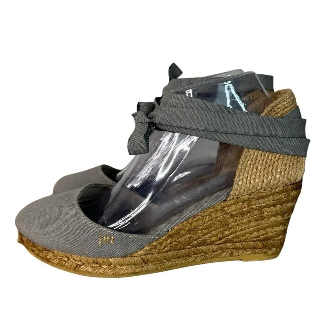Viscata Shoes Womens 8.5 US 40 EU Gray Escala Espadrilles Wedges‎ Summer Casual - Image 2