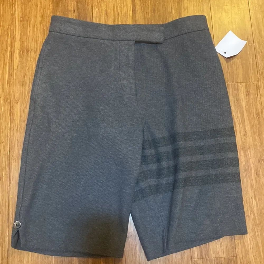 Thom Browne Medium Grey Double Face Tech Twill Tonal 4 - Image 3