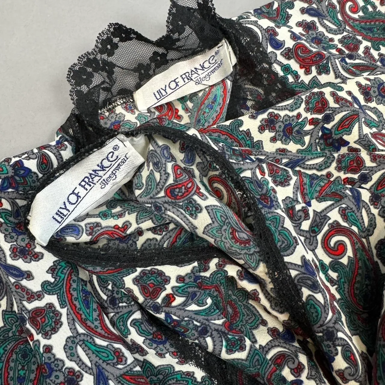 Lily Of France Red Vintage Sleep Set - Image 8