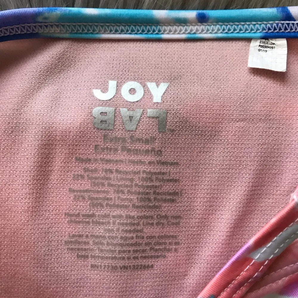 NWT Joy Lab Floral Watercolor Bikini Bottoms Only sz XS - Image 2